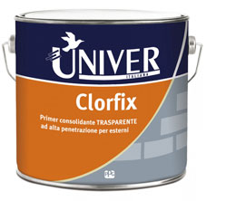 Clorfix - Fissatvo al solvente per esterni