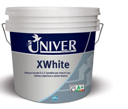 XWhite - pittura lavabile a basso impatto ambientale